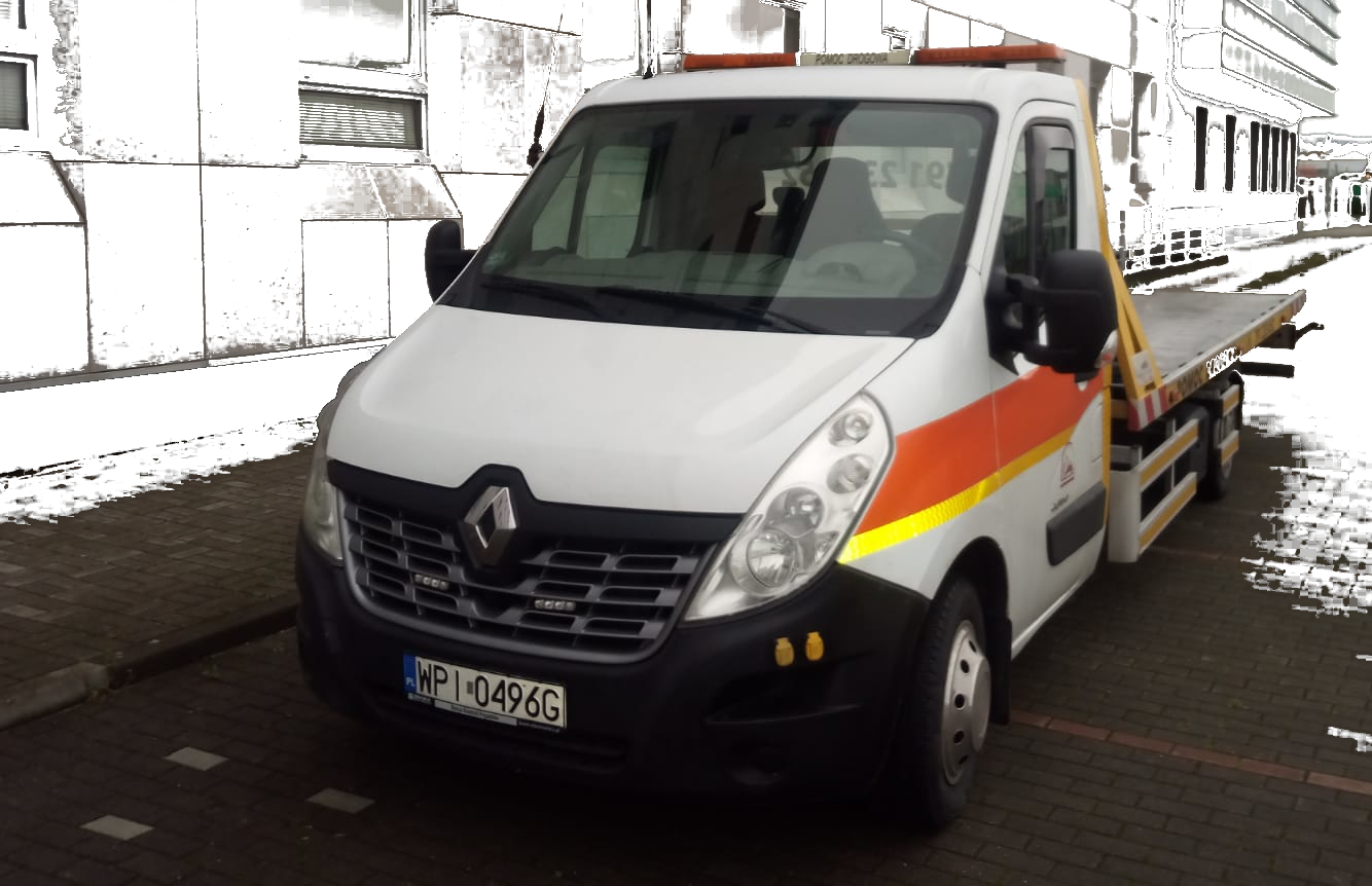 Laweta na pojazdy osobowe